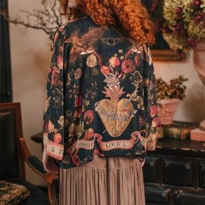 Market Of Stars Stay Gold Long Kimono
